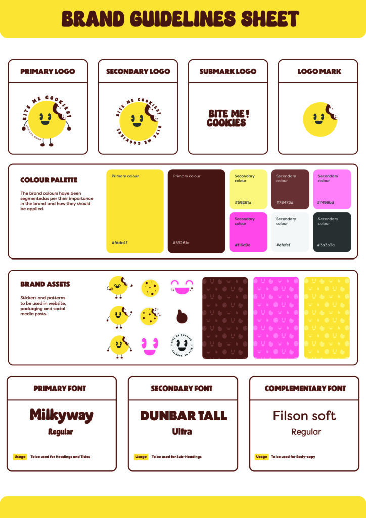 bite me brand guidelines